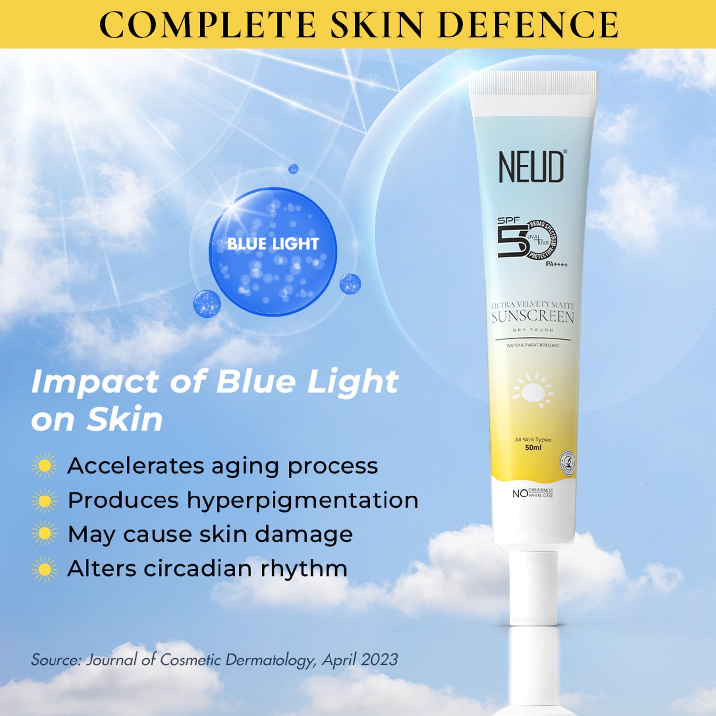 Neud Matte Sunscreen SPF 50++++
