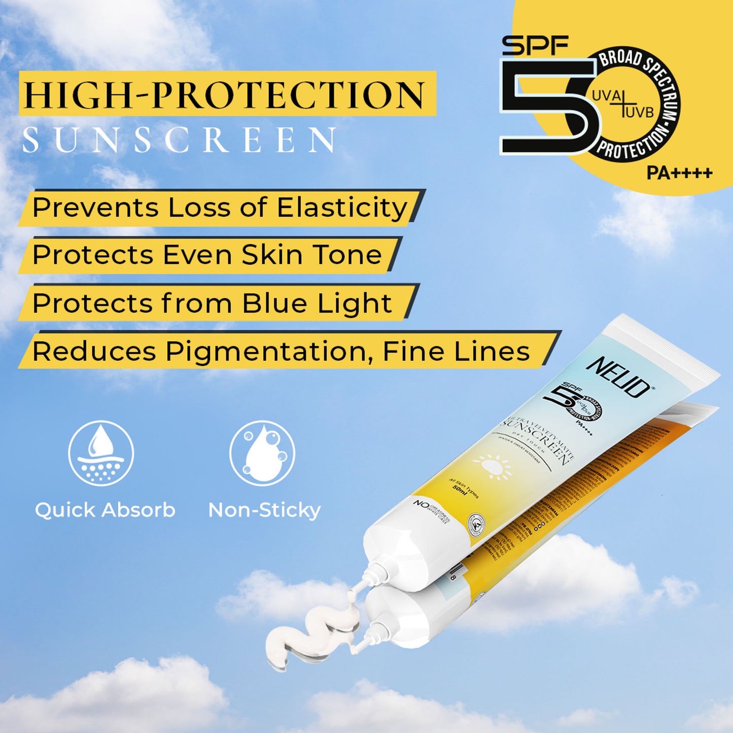Neud Matte Sunscreen SPF 50++++