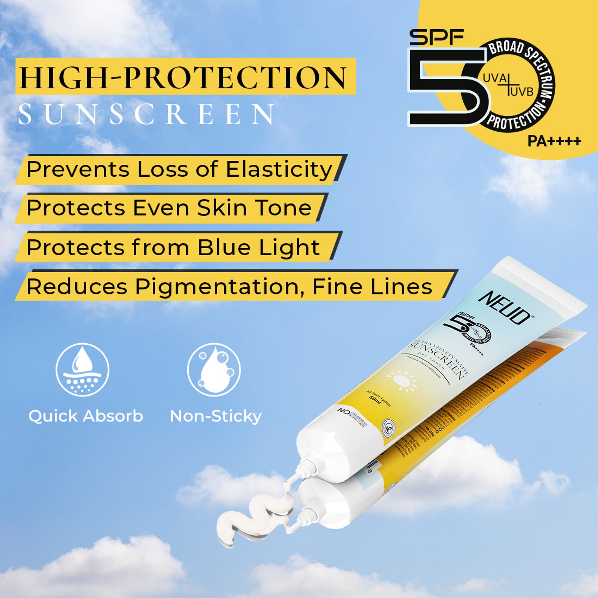 Neud Matte Sunscreen SPF 50++++