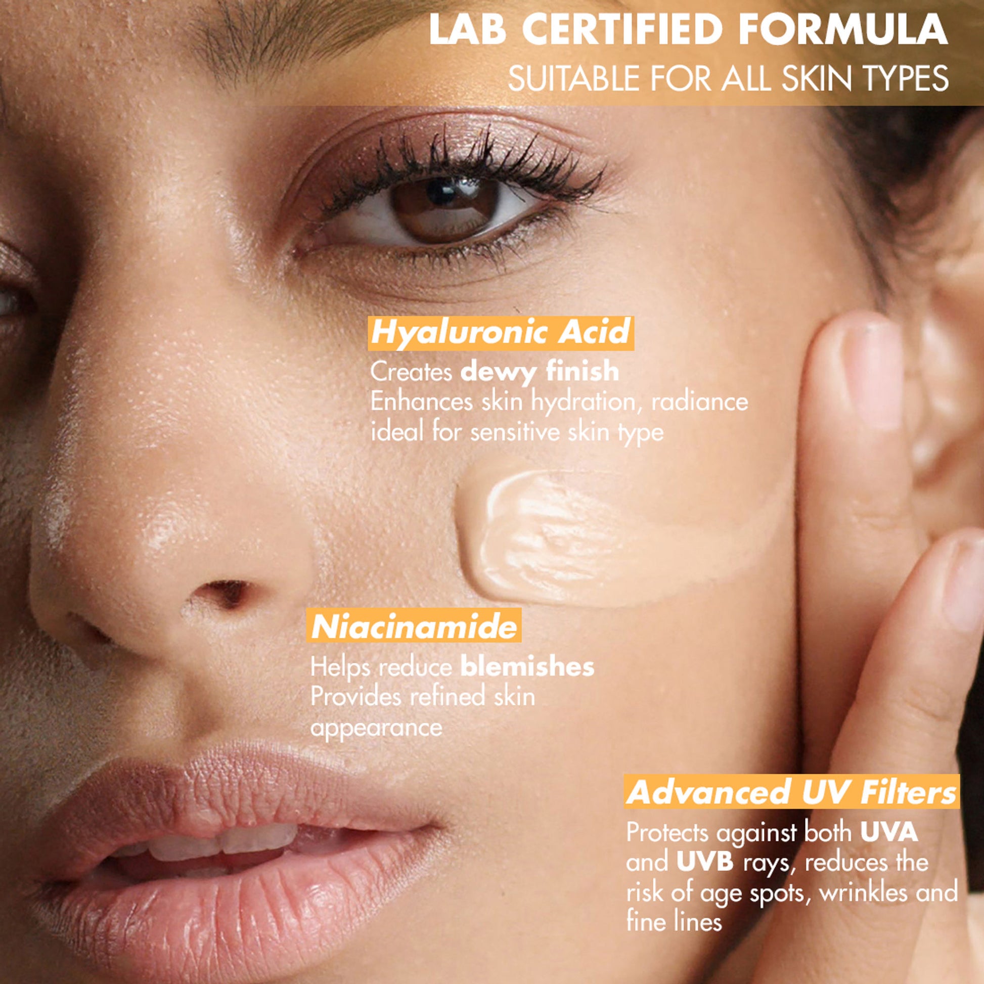 Neud Dewy Look Tinted Sunscreen SPF 50++++