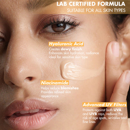 Neud Dewy Look Tinted Sunscreen SPF 50++++