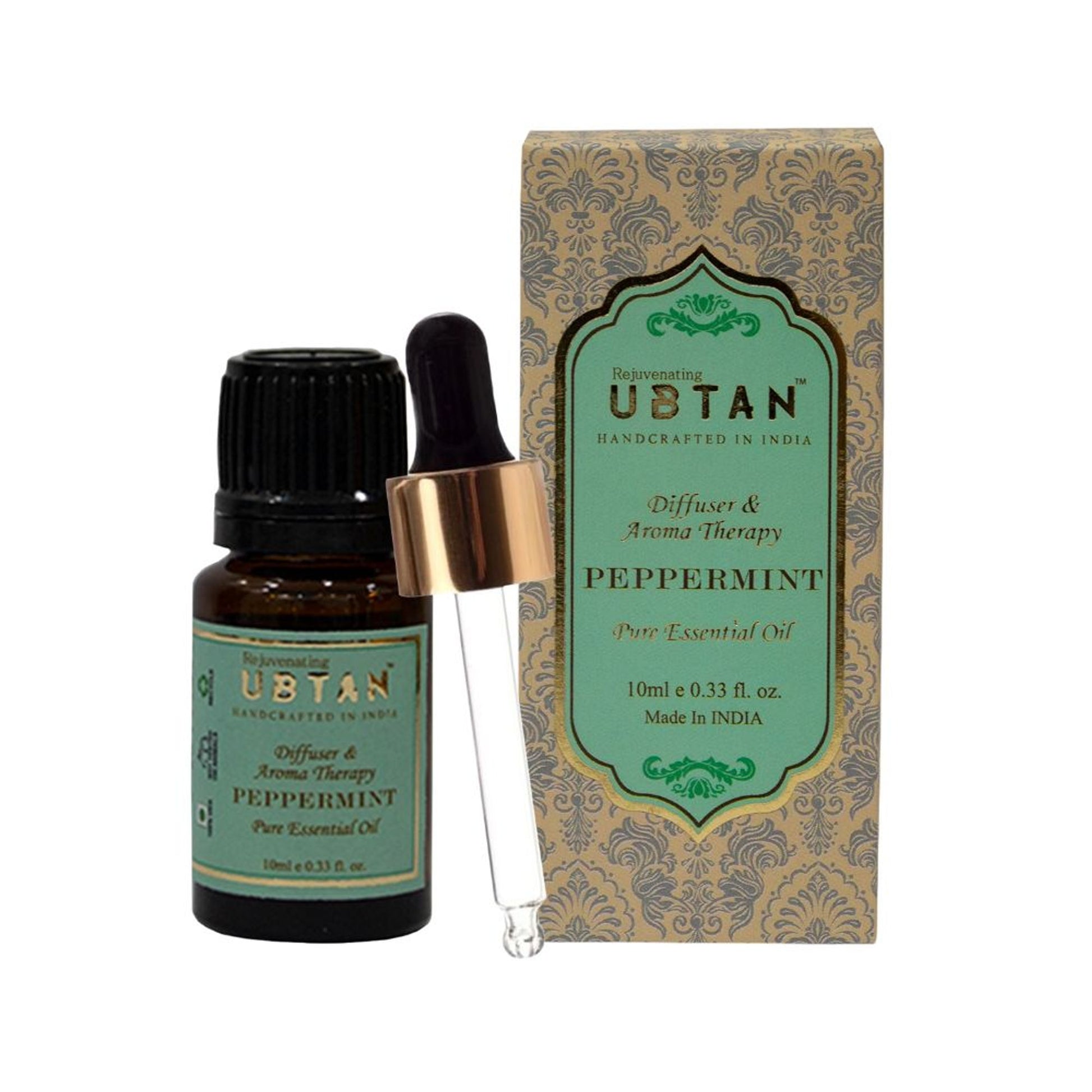 Rejuvenating UBTAN Peppermint Pure Essential Bath & Body Oil