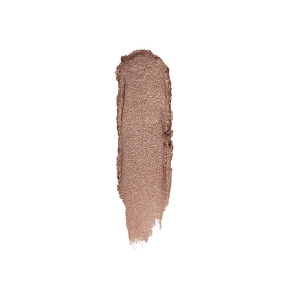 NARS Total Seduction Eyeshadow Stick in Living Sin, creamy eyeshadow stick with warm bronze shade, close-up view of product tip and packaging