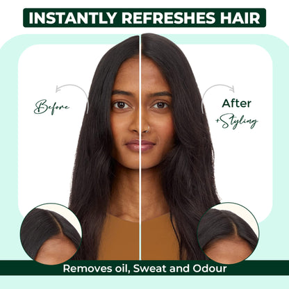 Sanfe Hair Volumizing Dry Shampoo, Instant Oil Absorption & Lift, Sulphate Free Styling