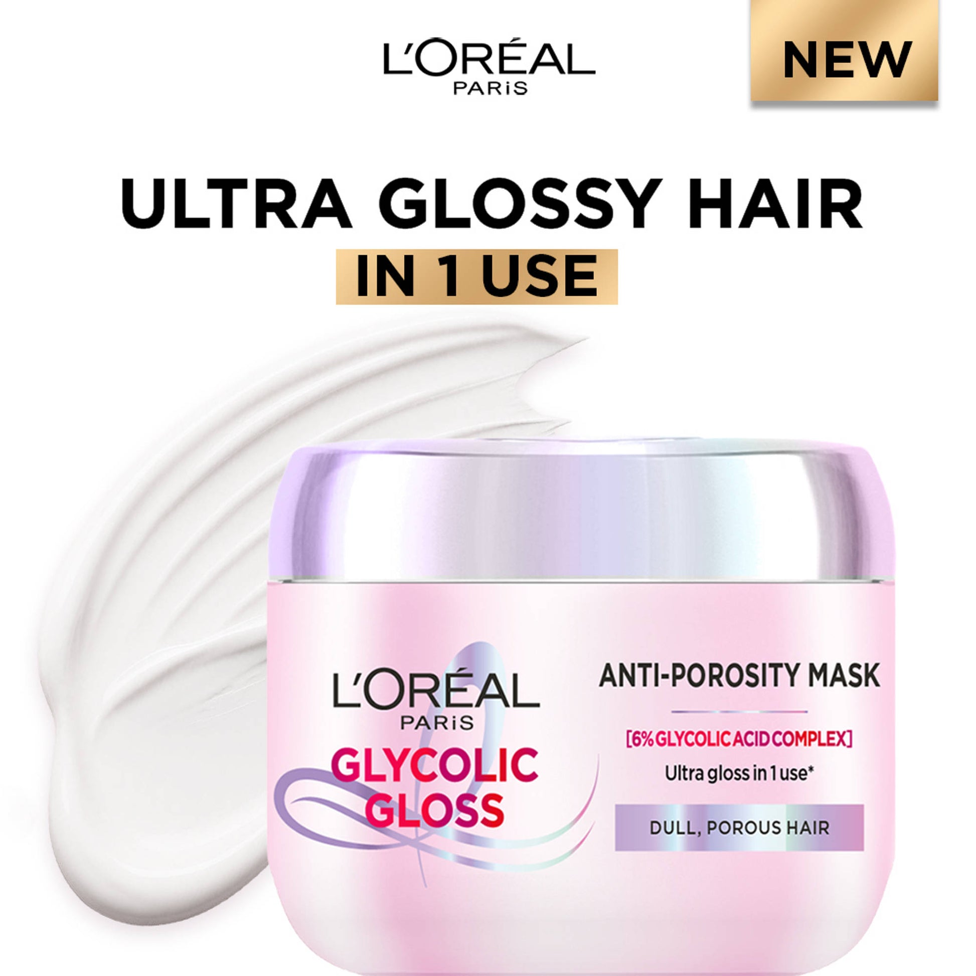 L'Oreal Paris Glycolic Gloss Hair Mask