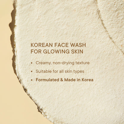 Quench Rice Water Hydrating Cream Face Wash