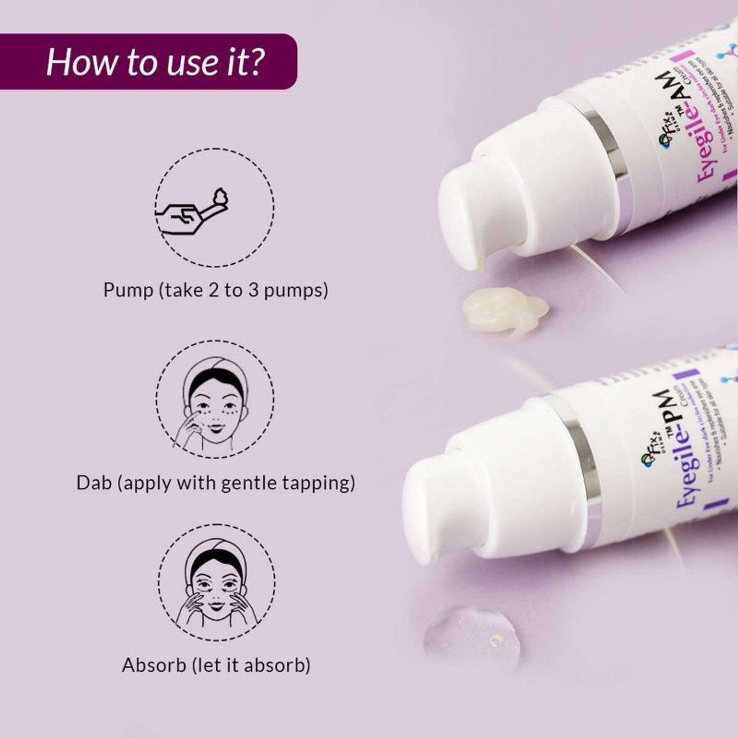 Fixderma Eyegile Day And Night Under Eye Cream