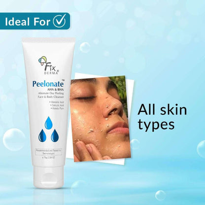 Fixderma Peelonate AHA & BHA Face Cleanser