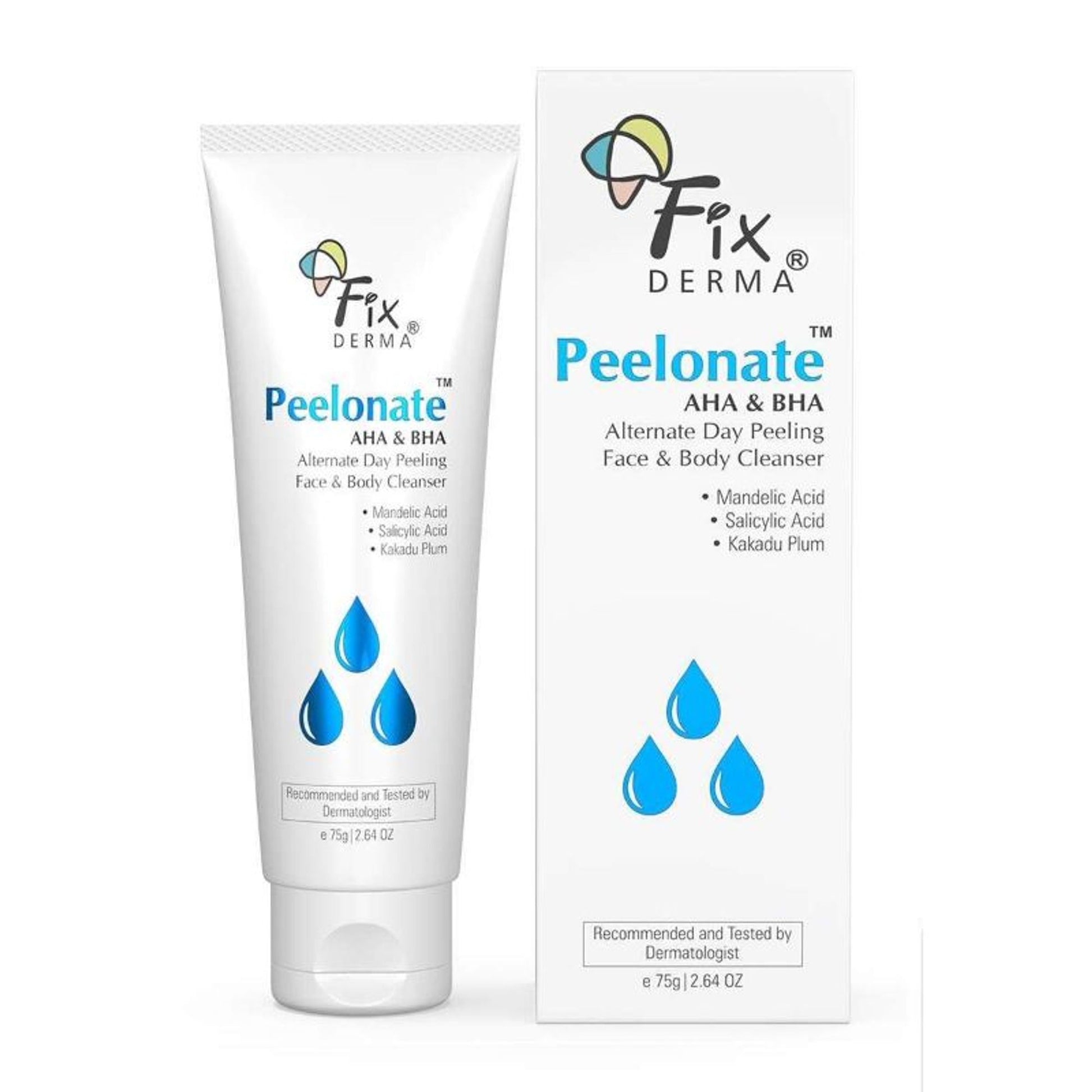 Fixderma Peelonate AHA & BHA Face Cleanser