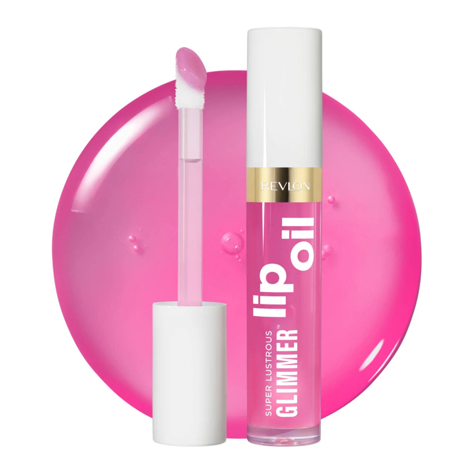 Revlon Super Lustrous Glimmer Lip Oil - Gone Rose