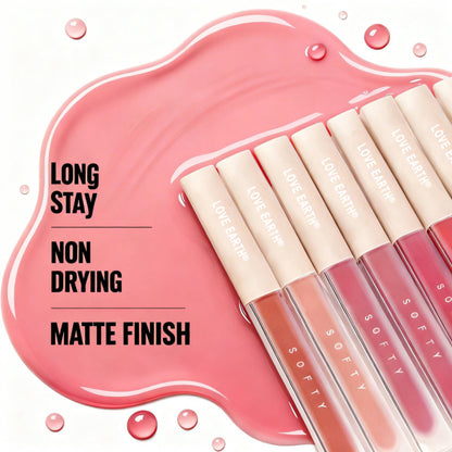 Love Earth Softy Tinty Lipstick - Pack Of 9