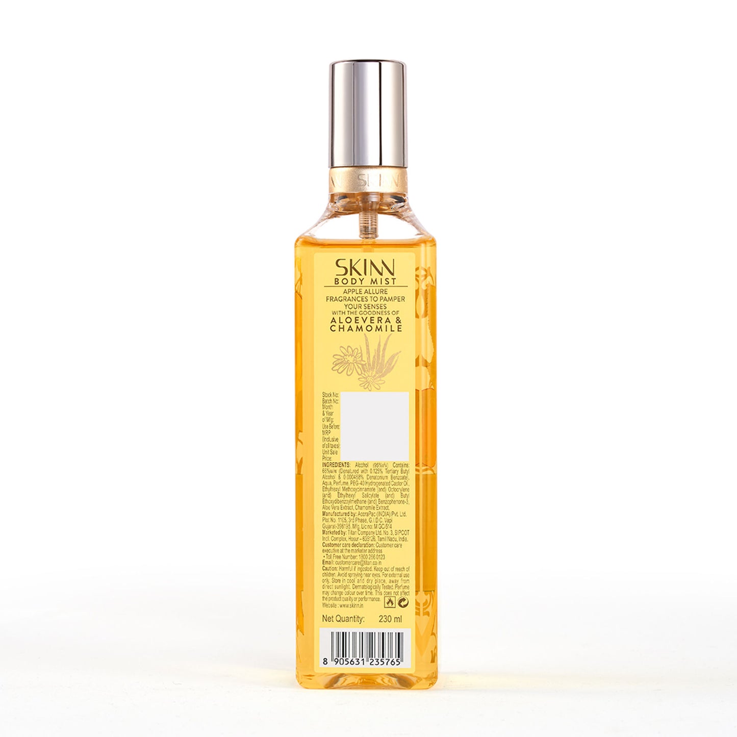 Skinn By Titan Apple Allure Body Mist For Her