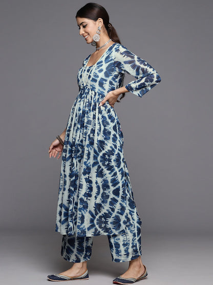 Dhiyona VA Women'sPrinted Empire Kurta with Palazzos