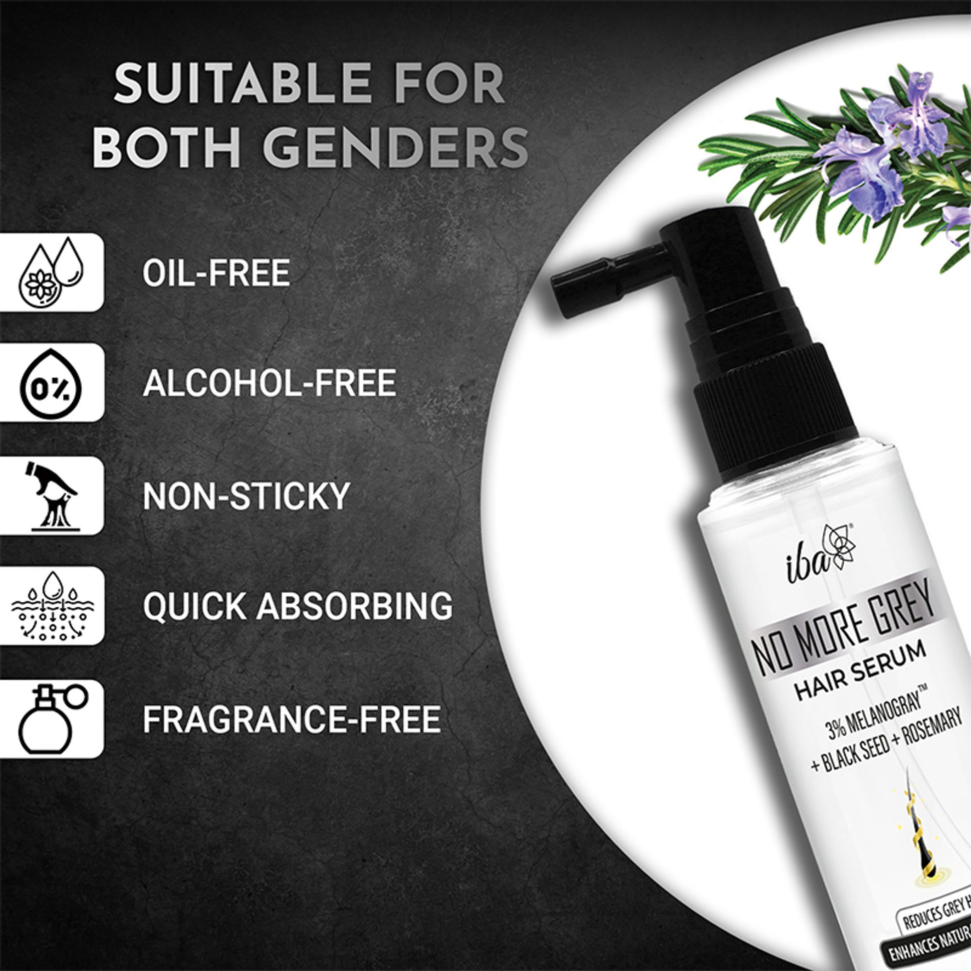 IBA No More Grey Hair Serum