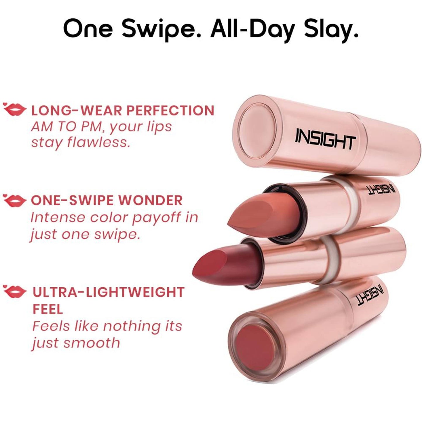 Insight Cosmetics Hydra Fix Lipstick - Russet Rouge