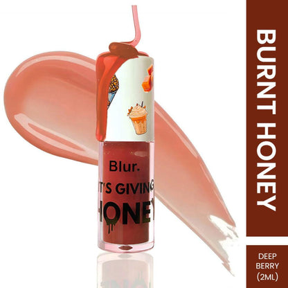 BLUR India It's Giving Honey Lip Oil - Burnt Honey