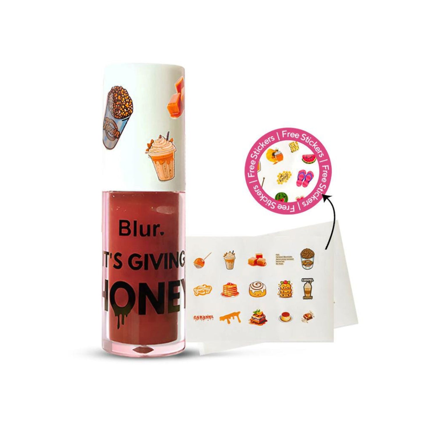 BLUR India It's Giving Honey Lip Oil - Burnt Honey