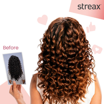 Streax Mini Hair Colour Highlight Kit - Mocha Brown