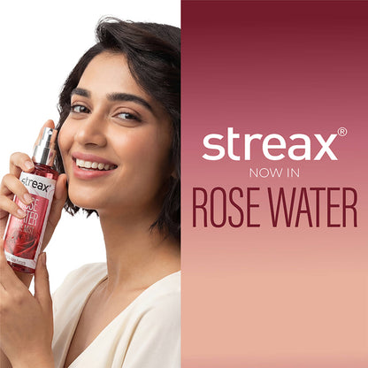 Streax 100% Steam Distilled Rose Water Face Mist/Face Toner Spray