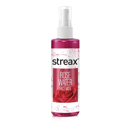 Streax 100% Steam Distilled Rose Water Face Mist/Face Toner Spray