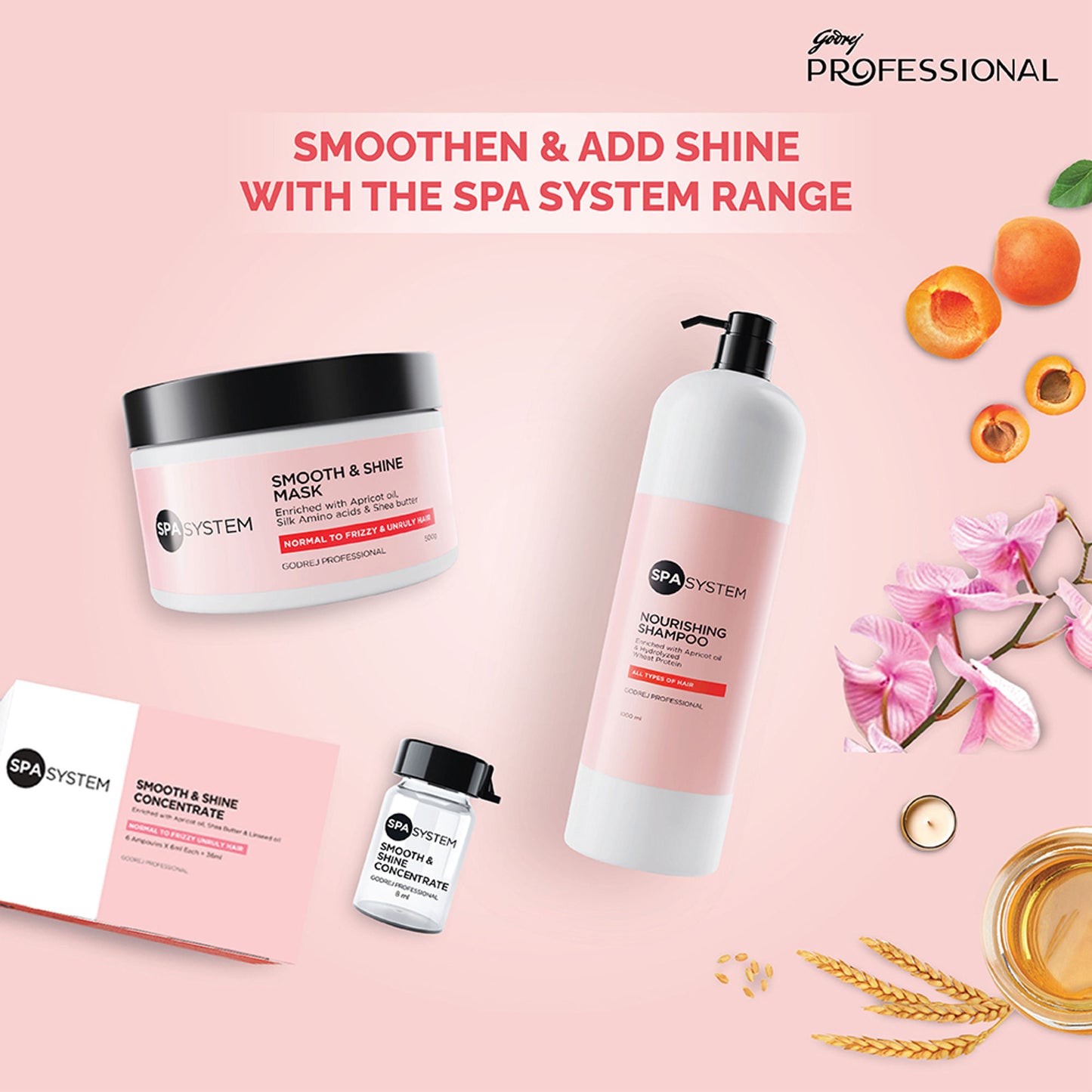 Godrej Professional Spa System Smooth & Shine Mask