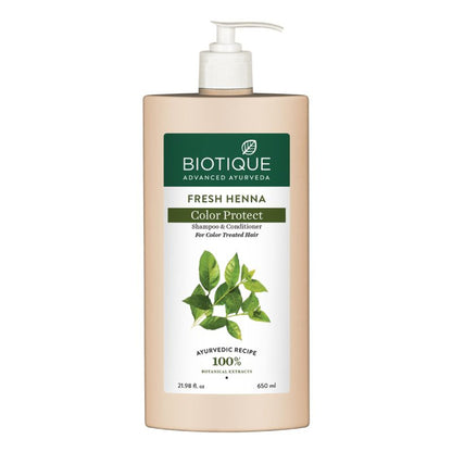 Biotique Bio Henna Leaf Fresh Texture Shampoo & Conditioner