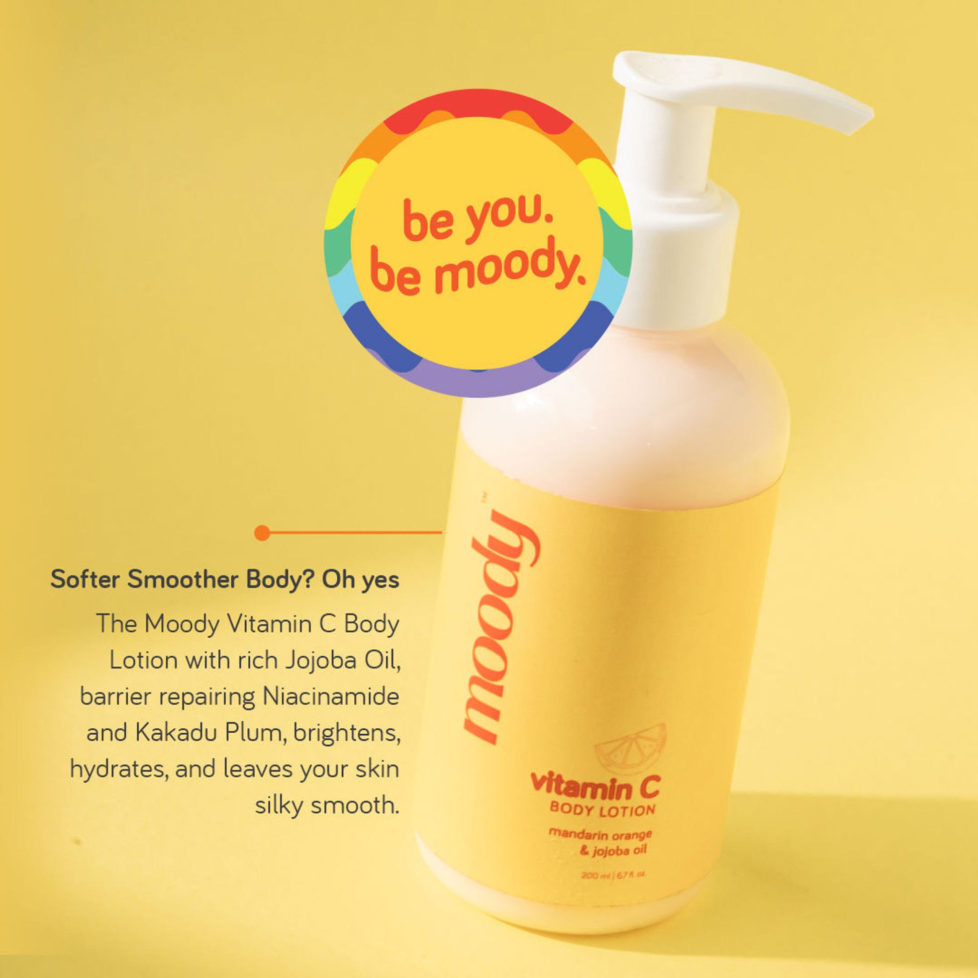 Moody Vitamin C Body Lotion Mandarin Orange & Jojoba Oil