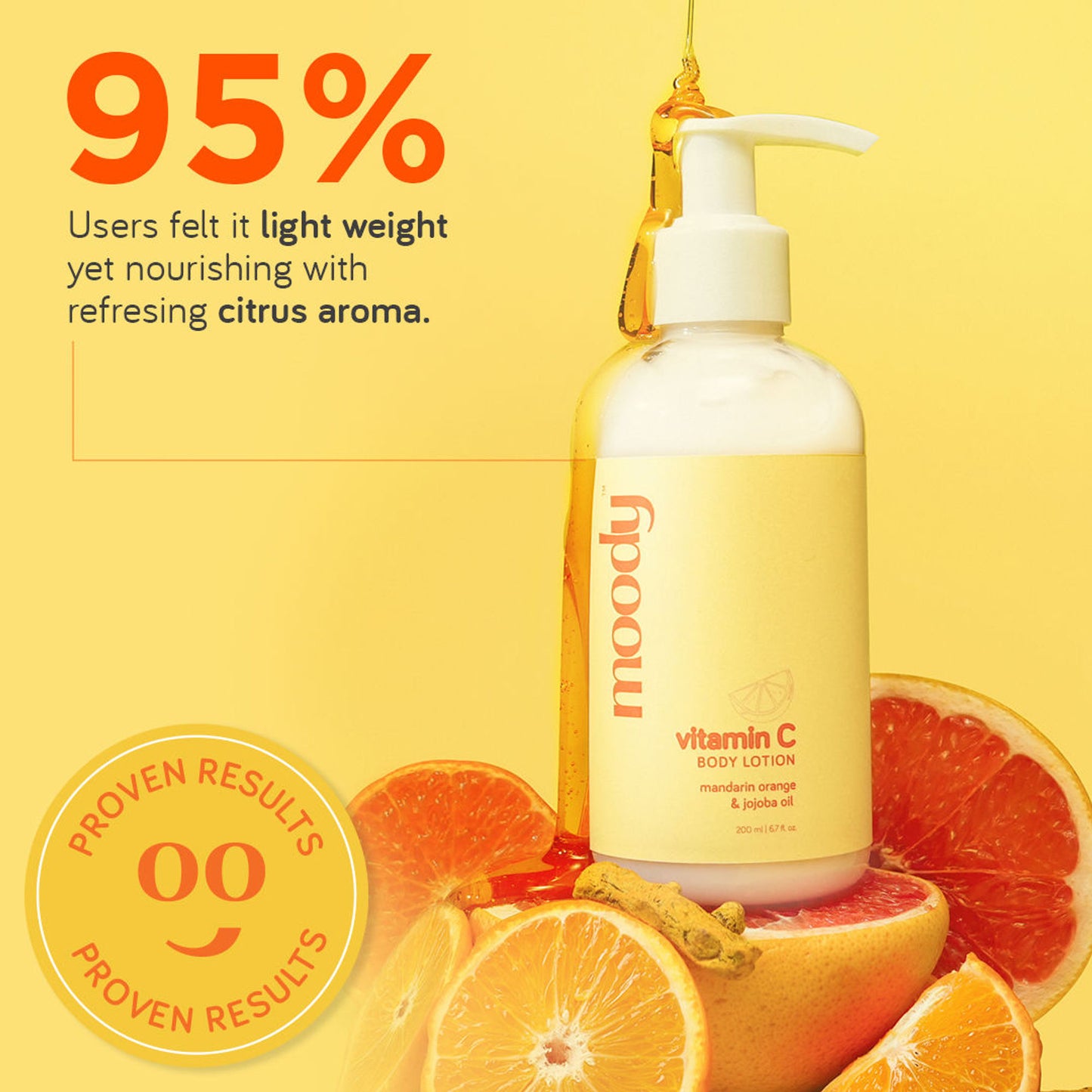 Moody Vitamin C Body Lotion Mandarin Orange & Jojoba Oil