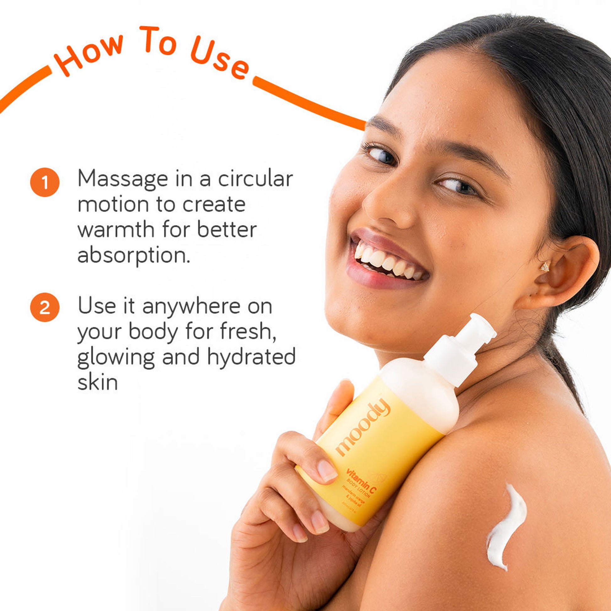 Moody Vitamin C Body Lotion Mandarin Orange & Jojoba Oil