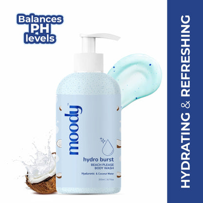 Moody Hydro Burst Beach Please Body wash