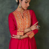 Dhiyona IE Women Floral Embroidered Kurta with Trousers