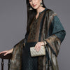 Dhiyona VA Women'sEthnic Printed Chanderi Silk Kurta with Trouser and Dupatta