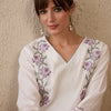 Dhiyona IE Women Floral Embroidered Thread Work Kurta