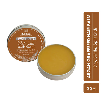 Nat Habit Green Infused Post-Wash Hair Balm Argan Grapeseed