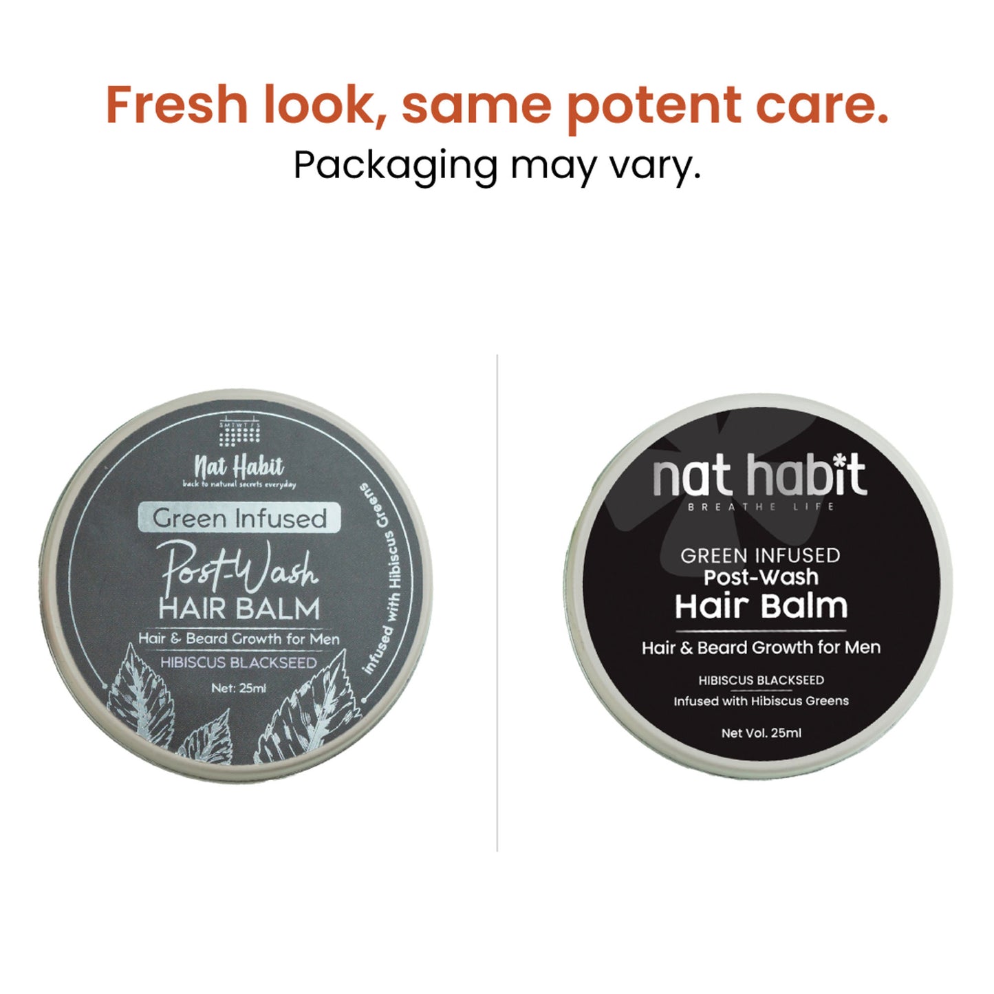 Nat Habit Green Infused Post-Wash Hair Balm - Hibiscus Blackseed