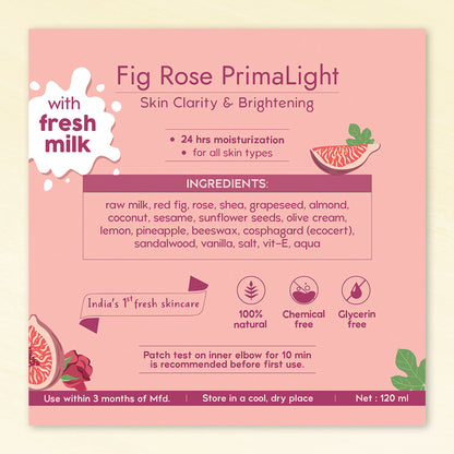 Nat Habit Fresh Whipped Skin Malai Fig Rose Primalight Body Butter - Pack of 2