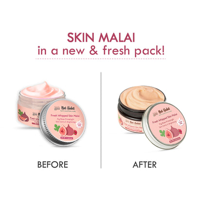 Nat Habit Skin Malai Fig Rose Clarity & Brightening and Double Cocoa Mositurisation & Dry Repair