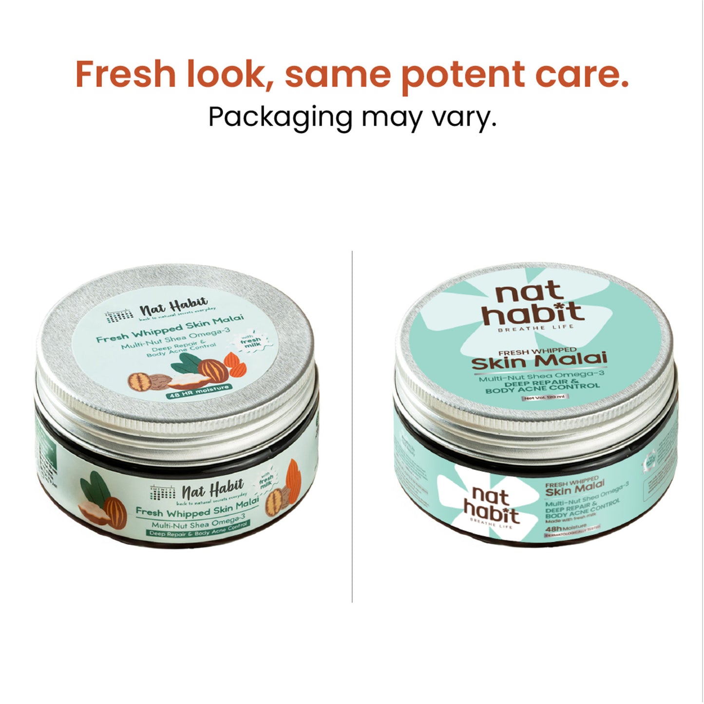 Nat Habit Skin Malai Deep Repair & Body Acne Control and Double Cocoa Moisturisation & Dry Repair