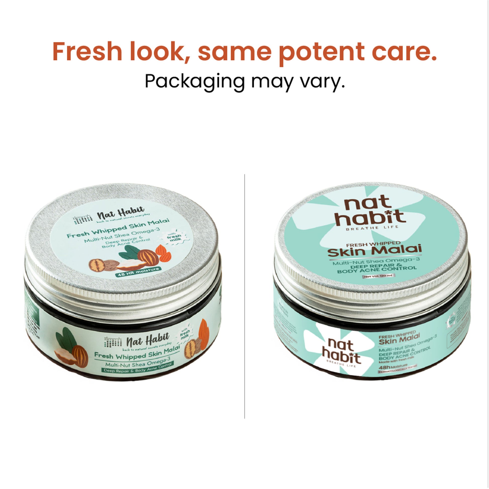 Nat Habit Skin Malai Deep Repair & Body Acne Control and Double Cocoa Moisturisation & Dry Repair