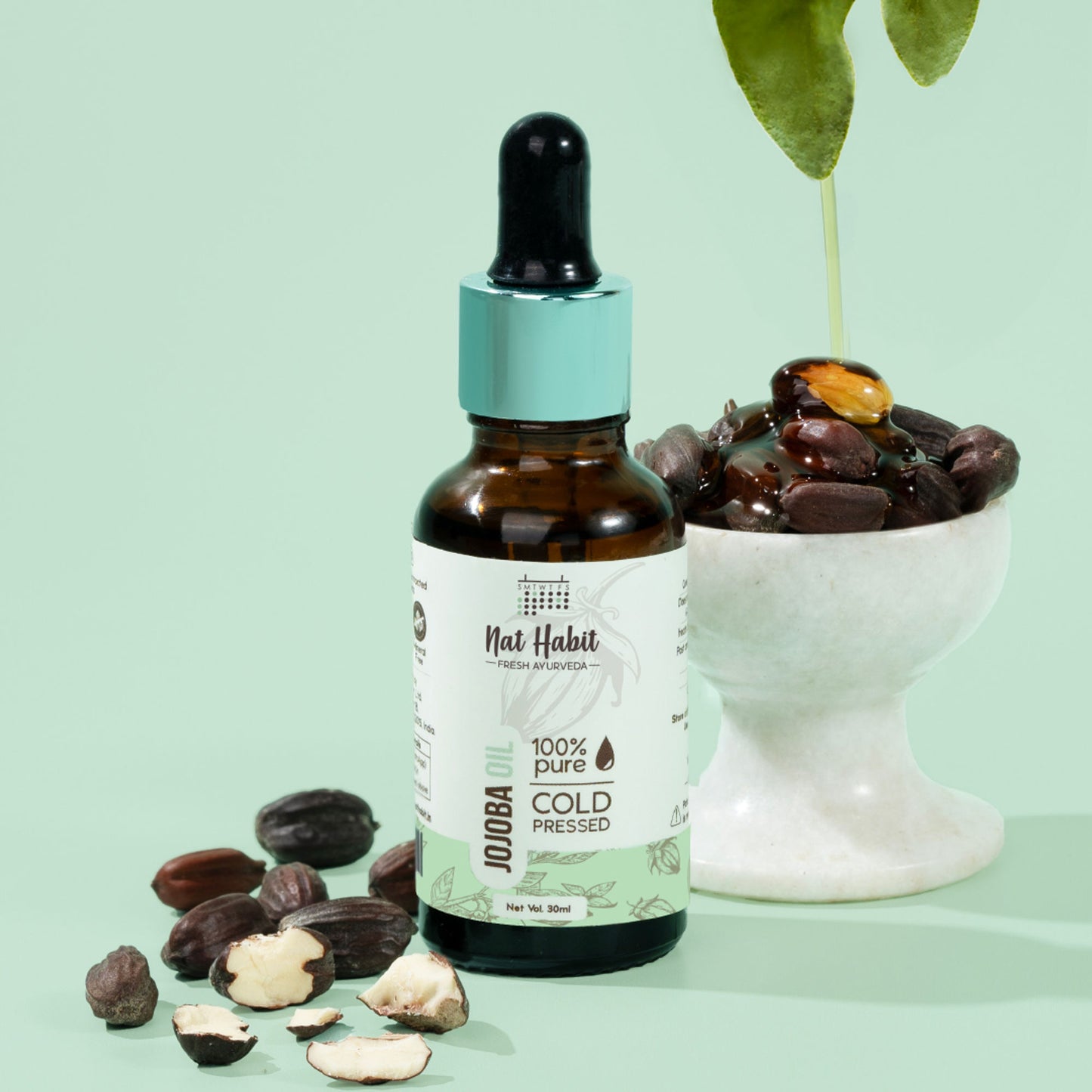 Nat Habit 100% Pure Cold Pressed Jojoba Oil