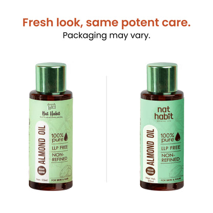 Nat Habit Pure Rogan Badam Almond Oil