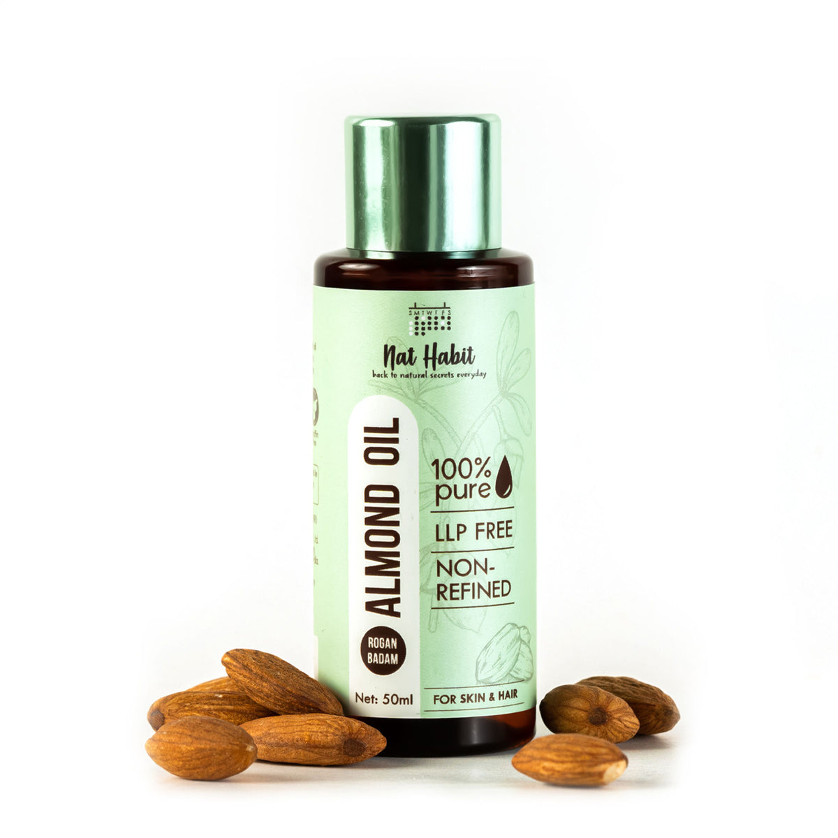 Nat Habit Pure Rogan Badam Almond Oil