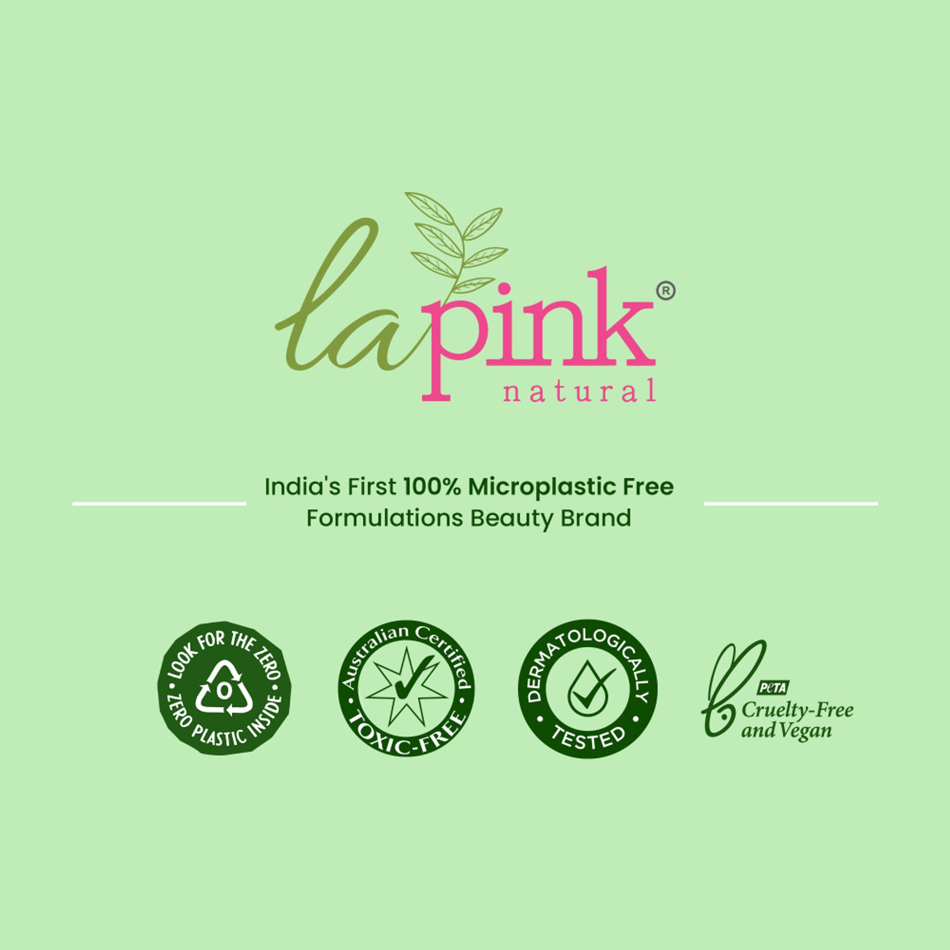 La Pink Vitamin C Face Wash With White Haldi Gotu Kola Brightens And Evens Skin Tone