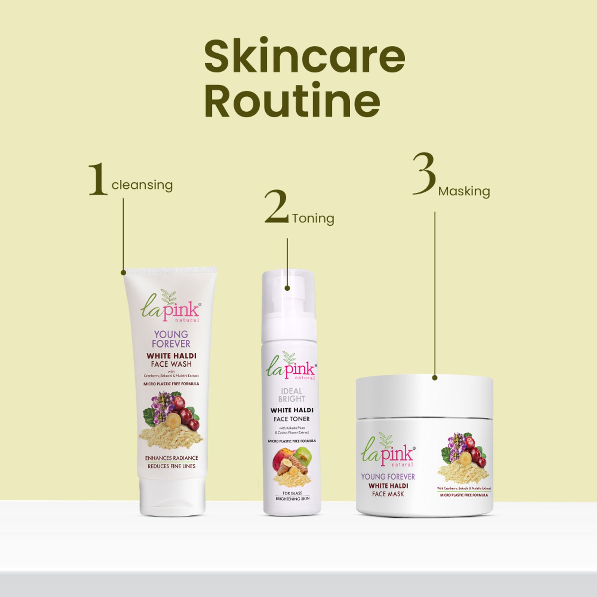 La Pink Young Forever Anti-Aging Day Cream SPF 15 With Bakuchi For Fine Lines & Wrinkles