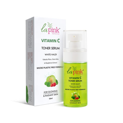 La Pink Vitamin C Face 2-In-1 Toner Serum 100% Alcohol Free For Refresh & Glowing Skin