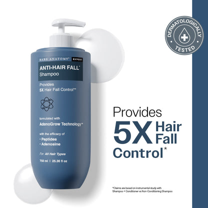 Bare Anatomy Anti-Hair Fall Shampoo 5X Hair Fall Control With Peptides