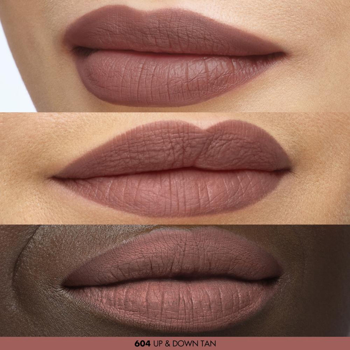 Make Up For Ever Artist Color Pencil in shade 604 Up N Down Tan, featuring a close-up of the tan-colored makeup pencil.