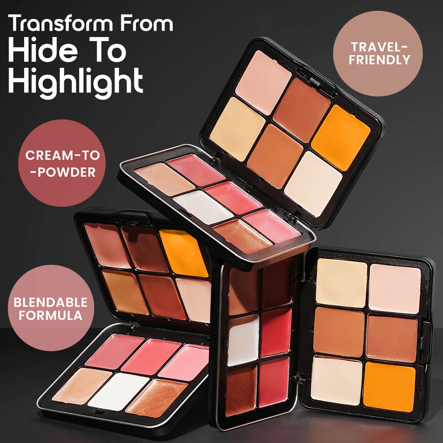Insight Cosmetics 4 In 1 Face Palette