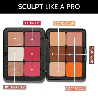 Insight Cosmetics 4 In 1 Face Palette