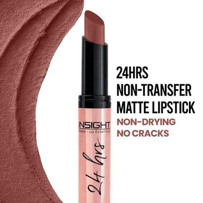 Insight Cosmetics 24 Hrs Non Transfer Matte Lipstick, Creamy Texture Matte Finish, Waterproof - I'm The Boss